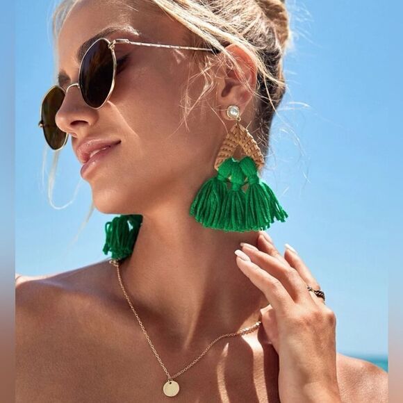 Free People Jewelry - New! FP Adella Tassel Earrings